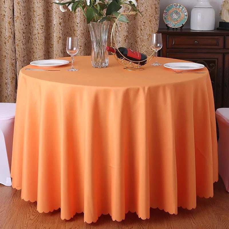 Bluejw Wedding Tablecloth Hotel Banquet Square Modern Printed Waterproof Polyester Nonwoven ized Color & Size - Image 1